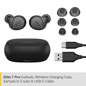 Jabra Elite 7 Pro True Wireless Earbuds, Black