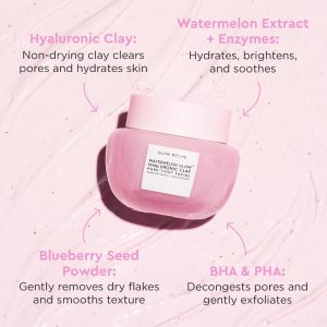 Glow Recipe Watermelon Glow Hyaluronic Clay Pore-Tight Facial Mask