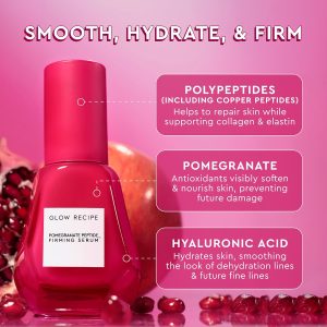 Glow Recipe Pomegranate Peptide Firming Serum - 30ml