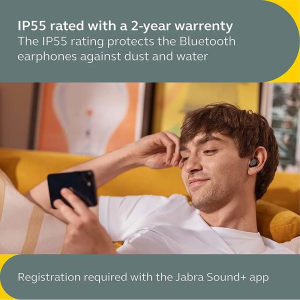 Jabra Elite 5 True Wireless Earbuds with Hybrid Active Noise Cancellation