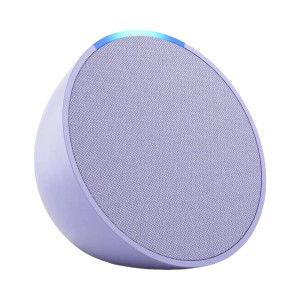 Amazon Echo Pop Full Sound Compact Wi-Fi & Bluetooth Smart Speaker with Alexa, Lavender Bloom