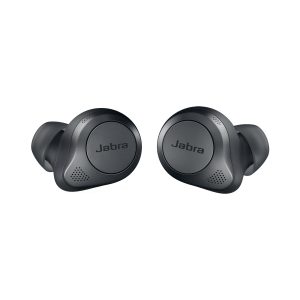 Jabra Elite 85t True Wireless Earbuds - Jabra Advanced Active Noise Cancellation with Long Battery Life and Powerful Speakers - Wireless Charging Case - Titanium Black