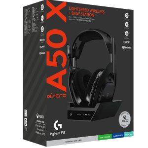 ASTRO A50 X LIGHTSPEED Wireless Gaming Headset - Black