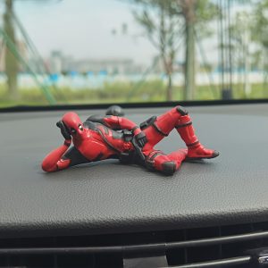 Deadpool Avengers 3-Piece PVC Figurine Set - UME Collectible Desktop Decorations with Dynamic Poses for Enthusiasts and Fans