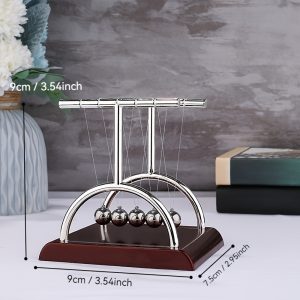 Mesmerizing, Classic Newton's Cradle Balancing Ball