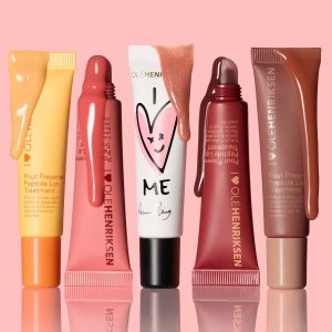 Ole Henriksen Exclusive Pout Preserve Peptide Lip Treatment Anine Bing I <3 Me Strawberry Sorbet Glimmer 12ml