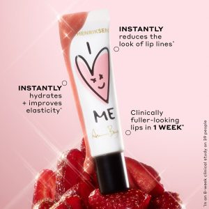 Ole Henriksen Exclusive Pout Preserve Peptide Lip Treatment Anine Bing I <3 Me Strawberry Sorbet Glimmer 12ml