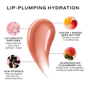 Ole Henriksen Exclusive Pout Preserve Peptide Lip Treatment Anine Bing I <3 Me Strawberry Sorbet Glimmer 12ml