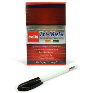 Cello Tri-Mate Pen 0.7mm Red – 50pcs